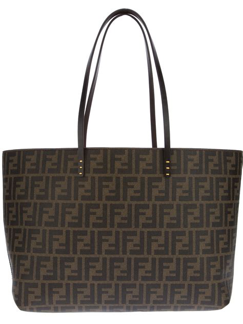 fendi shopper bag monogram|Fendi small bag monogram.